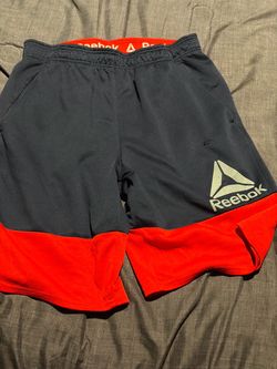 Reebok Shorts Navy and Red