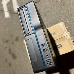 ⭐️Black-PC case-mATX- Small form factor with 300W🔋power supply