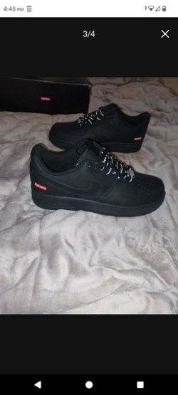 Black Supreme Air force 1 Low