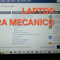 LAPTOP CON SISTEMA DE MECANICA A 2025,ALLDATA