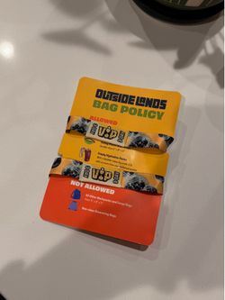 2 Outside Lands VIP Passes