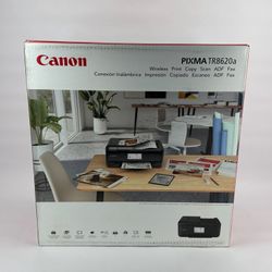 New Canon Pixma  Wireless All-in-One Printer, Scanner, Copier, Fax TR8620A