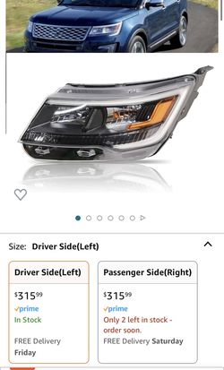 Ford Explorer Head Light