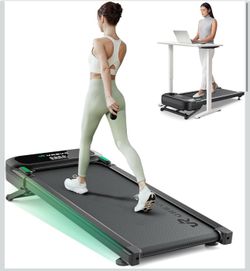 Walking treadmill Auto incline Walking Pad, for Home Office 4.0 MPH Portable Walking Treadmill with 265 Lbs Weight Capacity Walking Machine, remote co