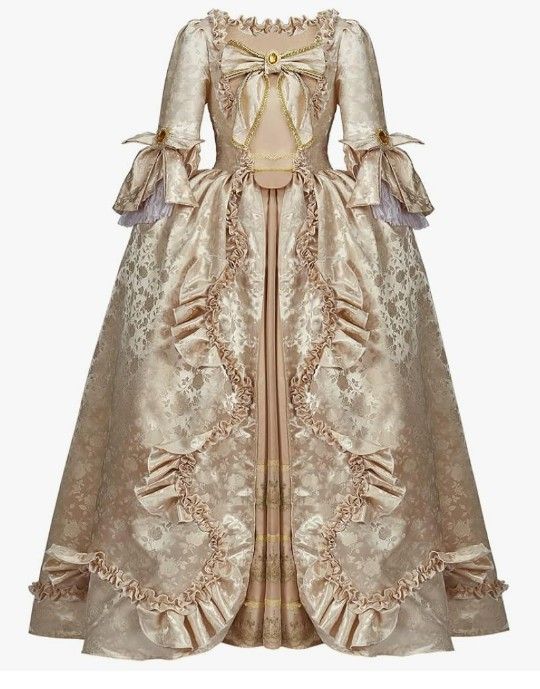 Rococo Baroque Marie Antoinette Ball Dresses 18th Century Victorian Dress