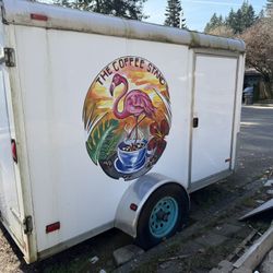 Mobile Coffee Trailer 