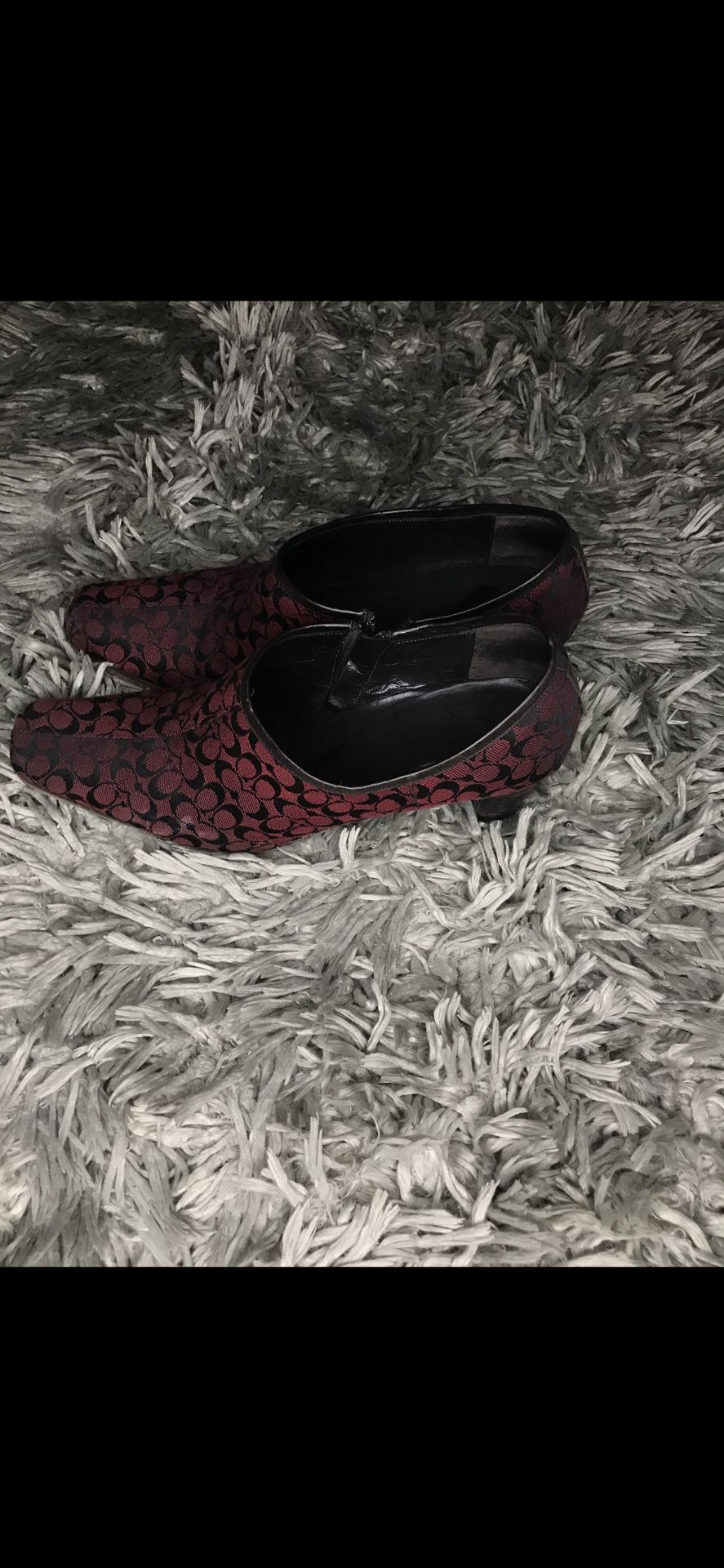 Authentic Coach Booties 