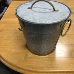 Galvanized Ice Bucket