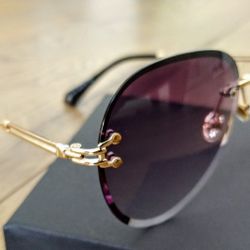 Purplish Black Sunglasses
