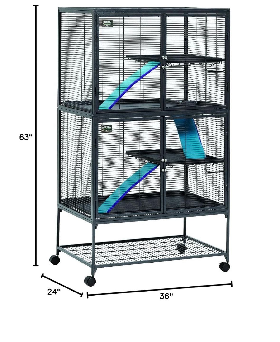 Critter Nation Double Cage For Small Animals