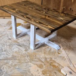 Solid Wood Custom Built 3ft Farmhouse Coffee Table