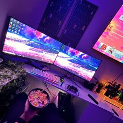 🎮💻 GAMING PC + FULL SETUP - RTX 3060 | i7 | 32GB RAM | 2 MONITORS + PERIPHERALS 🖥️🎧