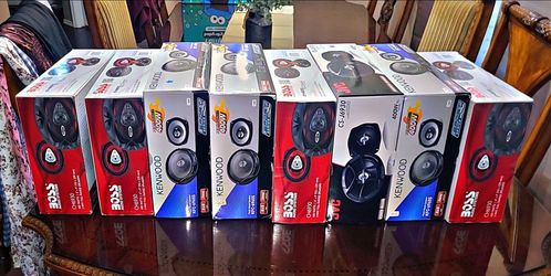 8 sets of 6x9 car speakers brand new nuevas