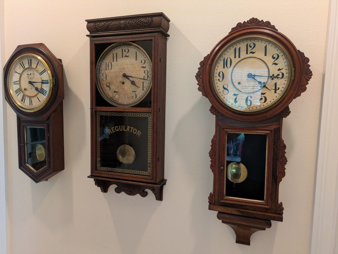 Assorted Antique Clocks (14) - Restored and Running ($150 Each)