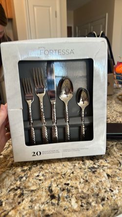 Fortessa silverware 20 piece set