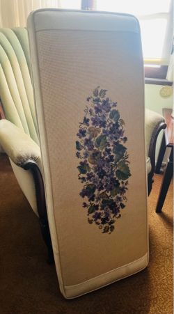 Vintage Needlepoint (Bench or Floor) Cushion