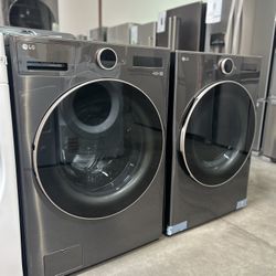 LG Washer And Gas Dryer Front Load 