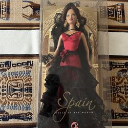 RARE NRFB! Spain Barbie Collectible 