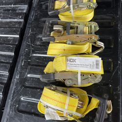 27ft Ratchet Tie Downs 