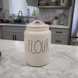 Rae Dunn Flour Jar