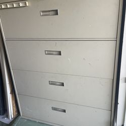 File Cabinet 4 Drawer Lateral 48”