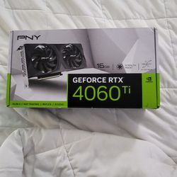 PNY GeForce RTX™ 4060 Ti 16GB Verto (New In Box)