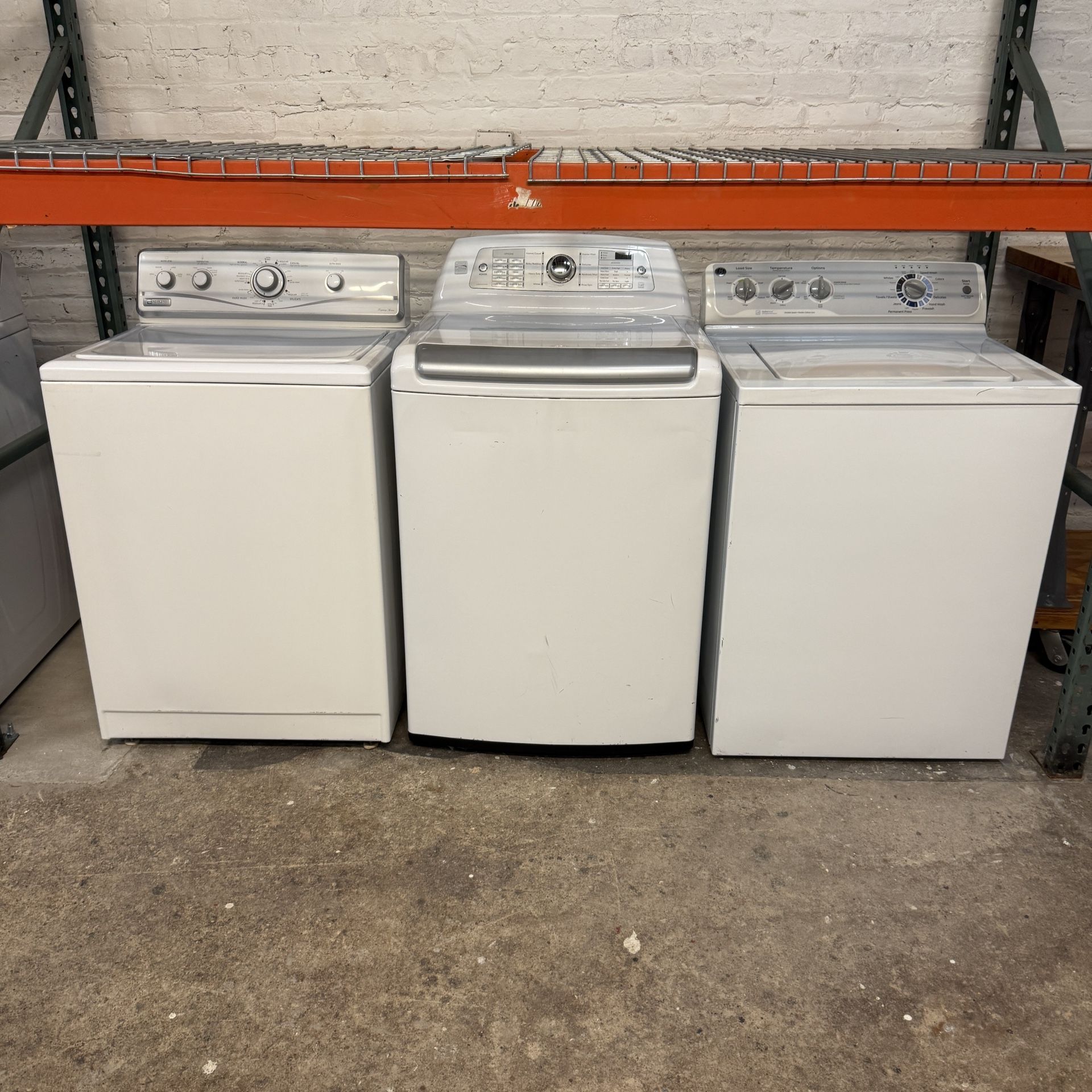 Used Top Load Washer For Sale Maytag Kenmore GE 