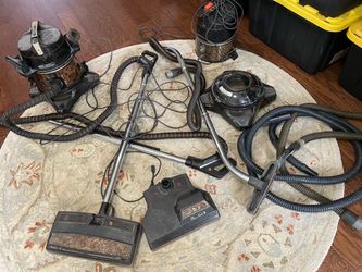 Rainbow Vacuum Cleaner Lot with Attachments