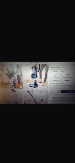Title: Shark Detect Performance Lift-Away Vacuum – Like New – $170