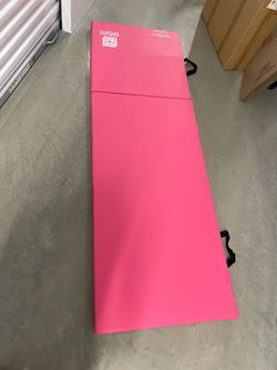 Gymnastics Mat Tri-Fold 6'X2'X2" Thick With Handle, Waterproof Cover, 100% EPE Core