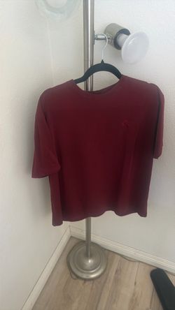 Oner Active Burgundy Crew Neck T-Shirt