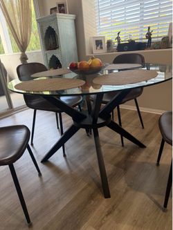Glass Kitchen Table