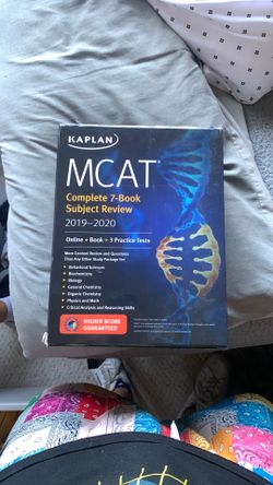 MCAT Prep Kaplan Complete 7-book set 2019-2020