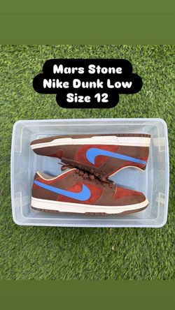 Nike Dunk Low Mars Stone Size 12
