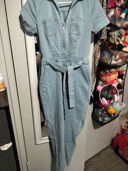 Medium Womens Denim Overall