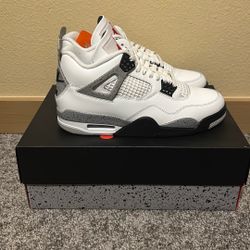 Nike Air Jordan 4 ‘ White Cement’ 2025