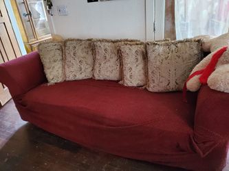 Couch set $20, picture $5, desk $10.