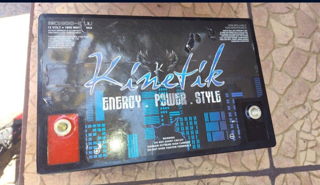 Kinetik Hc1800( For Car Audio)