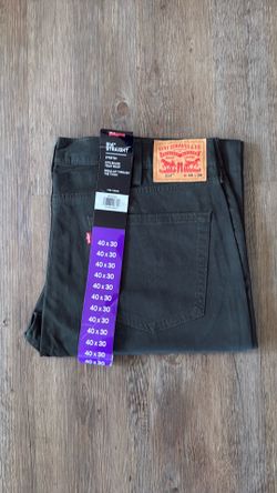 Brand new with tags Mens Levi’s 514 40x30 Army Green