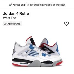 Jordan 4 Retros