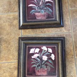 Two Floral Paintings