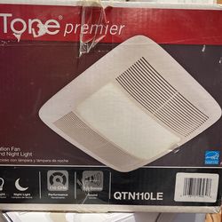 Nutone Premier Vent Fan And Light