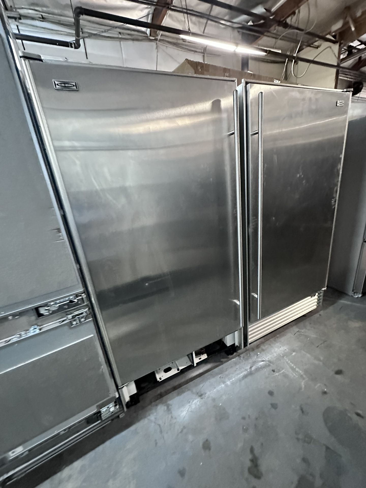 60” Sub Zero Columns Refrigerator And Freezer