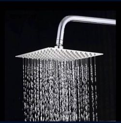 Brand New Shower Heads 8’ Square Rainfall Stainless Steel(Extension arm not included) Easy to install