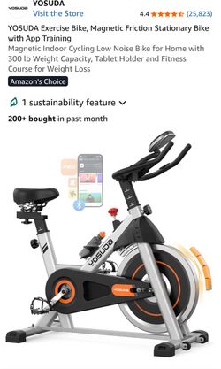 YOSUDA Magnetic Friction Stationary Exercise Bike