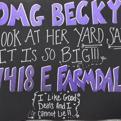 Yard Sale Tomorrow And Sunday Mesa AZ We Got The Goods! 