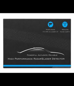 High Performance Radar Laser Detector X K Ka Ku Bands Anti-Falsing Color Display