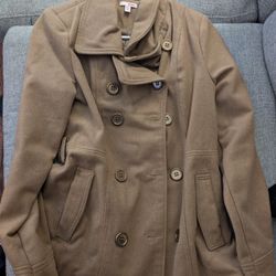 Women's Medium Size Beige Coat