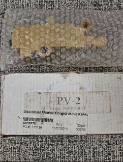 Universal PV-2 Brake Proportioning Valve - Disc / Drum