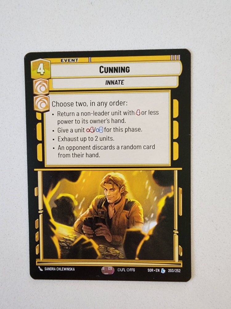 Star Wars Cunning 203